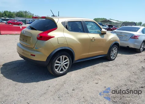 2013 Nissan Juke Sl из США, поврежденный, VIN JN8AF5MV3DT205102